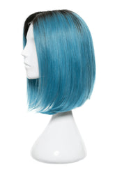 Peruca Naturala Amelia Albastra